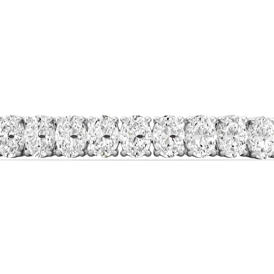 Classic Oval Cut Diamond Tennis Bracelet