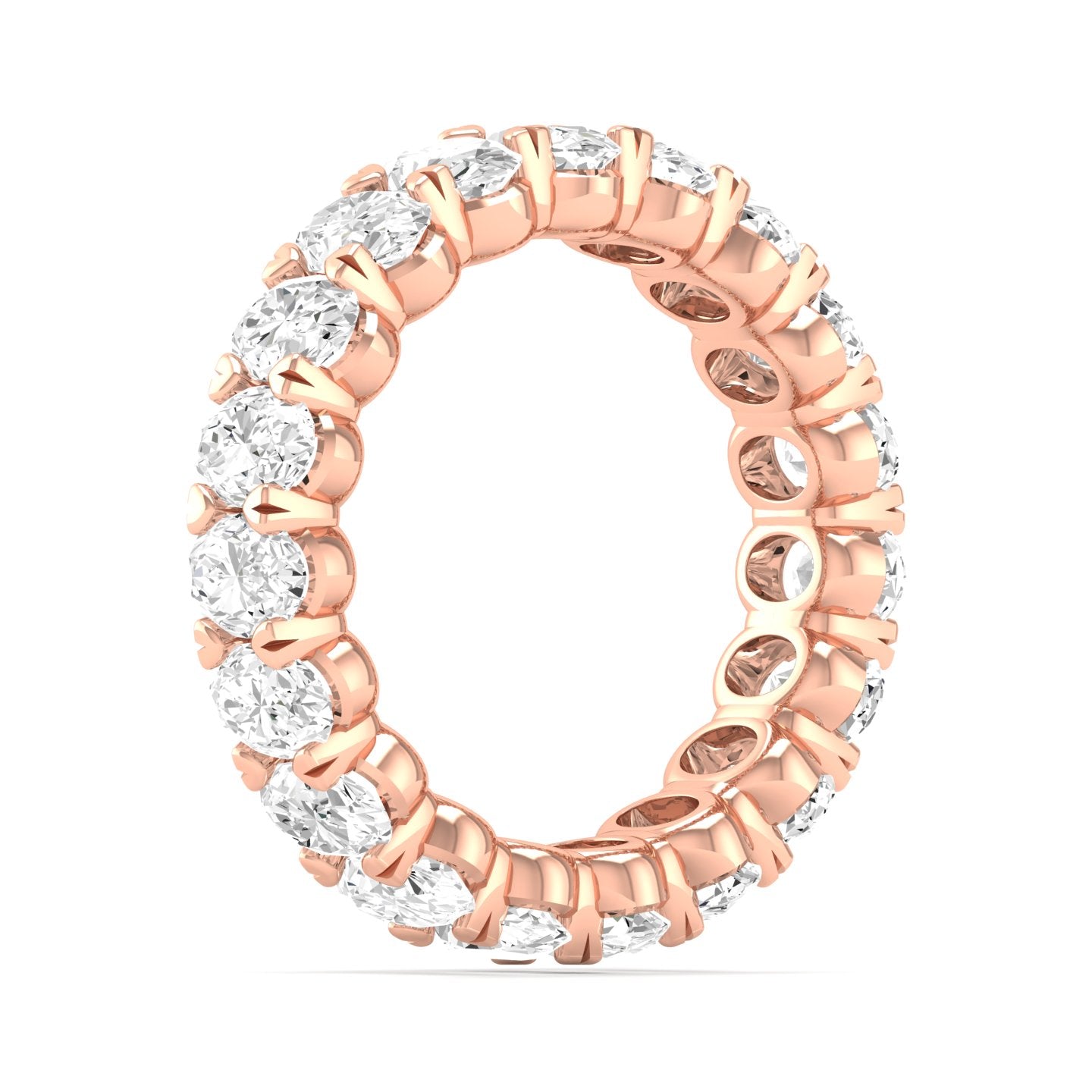 Classic Oval Diamond Eternity Ring