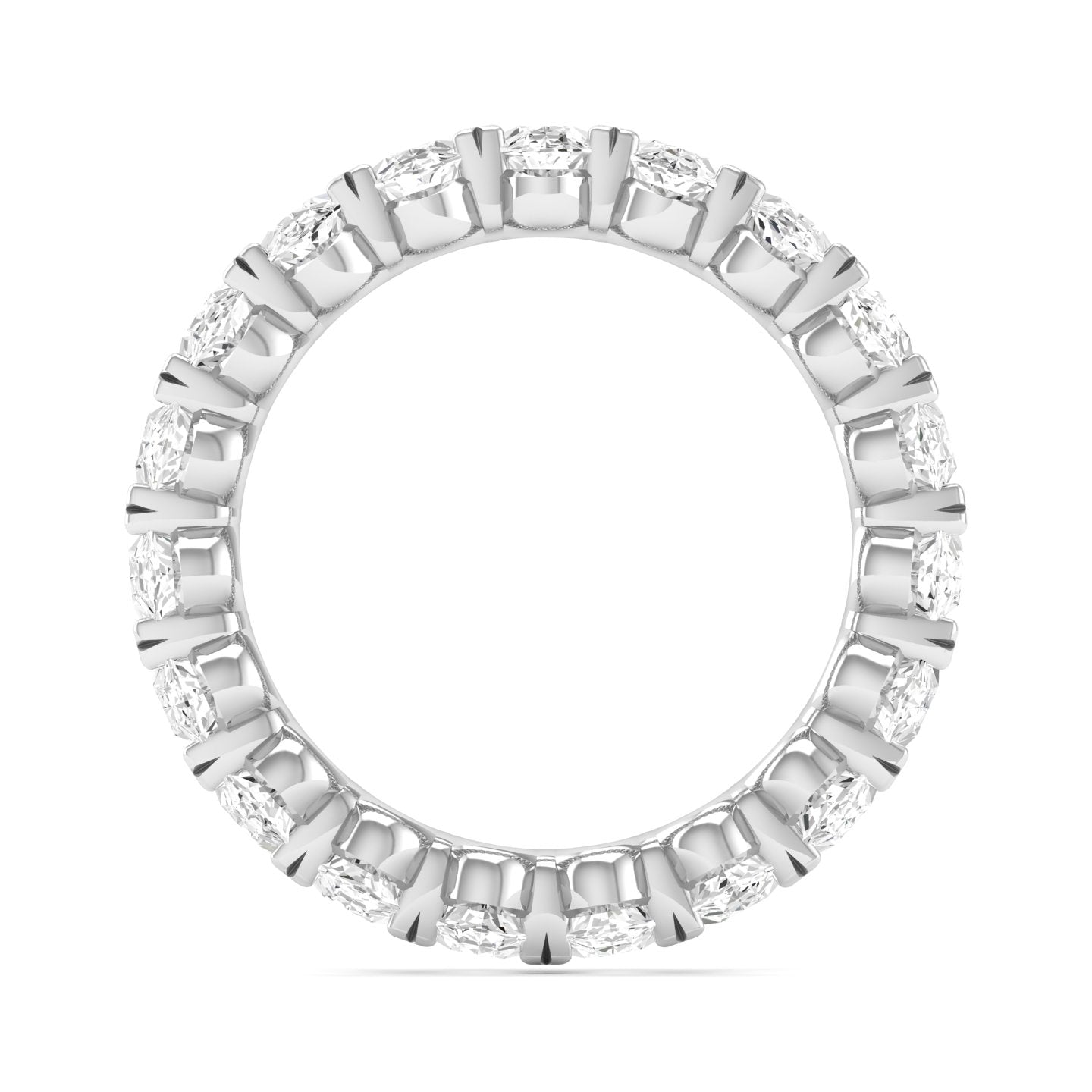 Classic Oval Diamond Eternity Ring