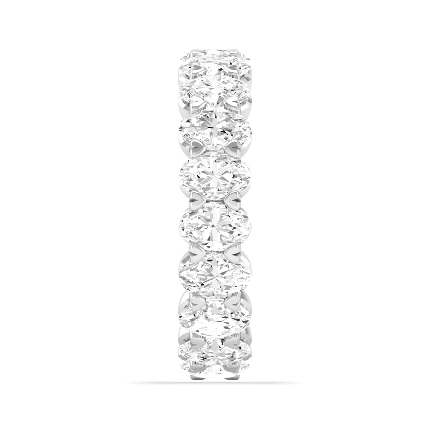 Classic Oval Diamond Eternity Ring