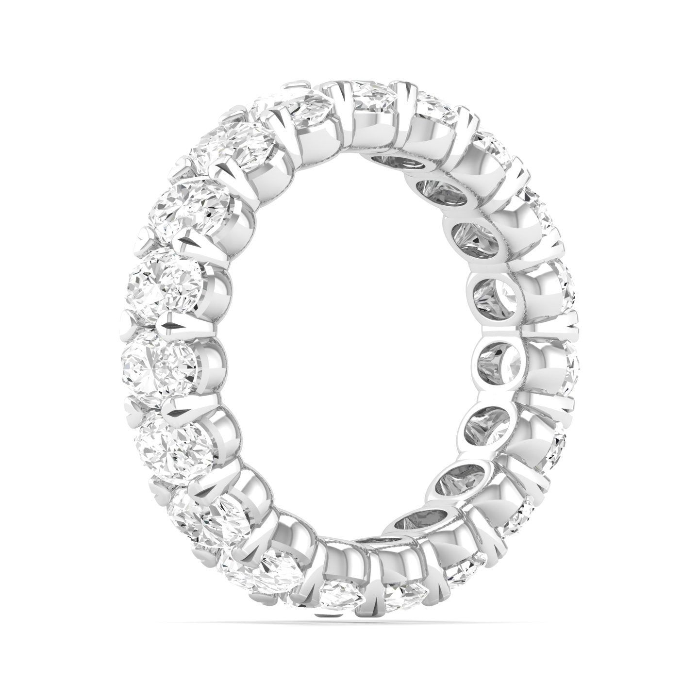 Classic Oval Diamond Eternity Ring