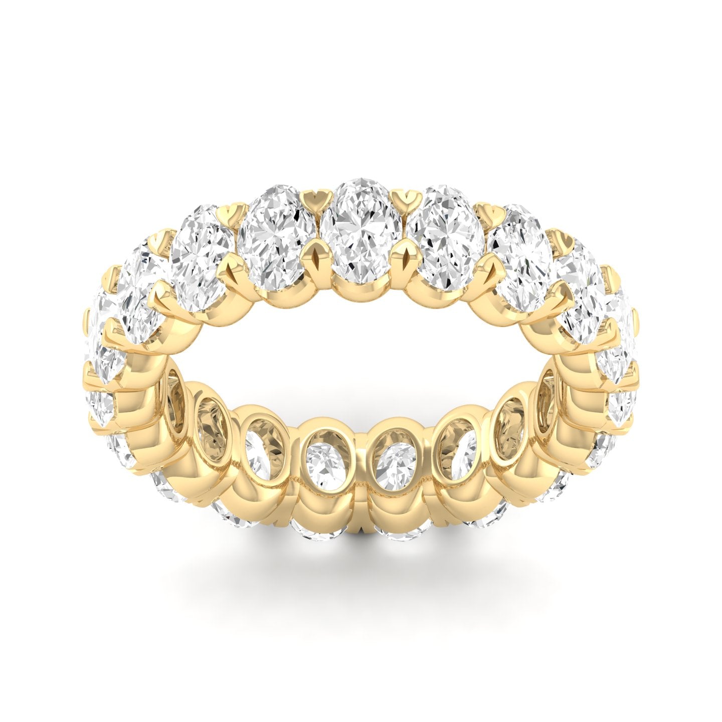 Classic Oval Diamond Eternity Ring