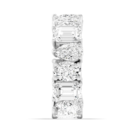 Multi-Shape Diamond Eternity Ring